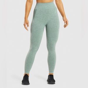 Gymshark Flex High Waisted Leggings. 
Color: Green
Size: Small